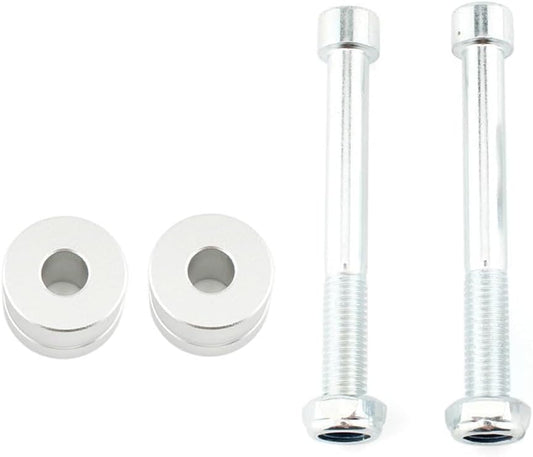 ya 4 8.8.2 Handle Bar Risers Kit for Ducati Hypermotard 1100 2007-2009 Silver Motorcycle