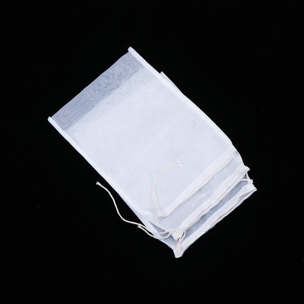 ya 14 9.20 baidi 3pcs Nylon Gauze Filter Bags Re ble Mesh Strainer Bag for Soy Milk Juice-1