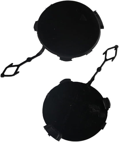 ya 27 10.13 baidi Left and Right Unpainted Front Bumper Tow Eye Hook Cover Fits for BMW X6 E71 2008-11