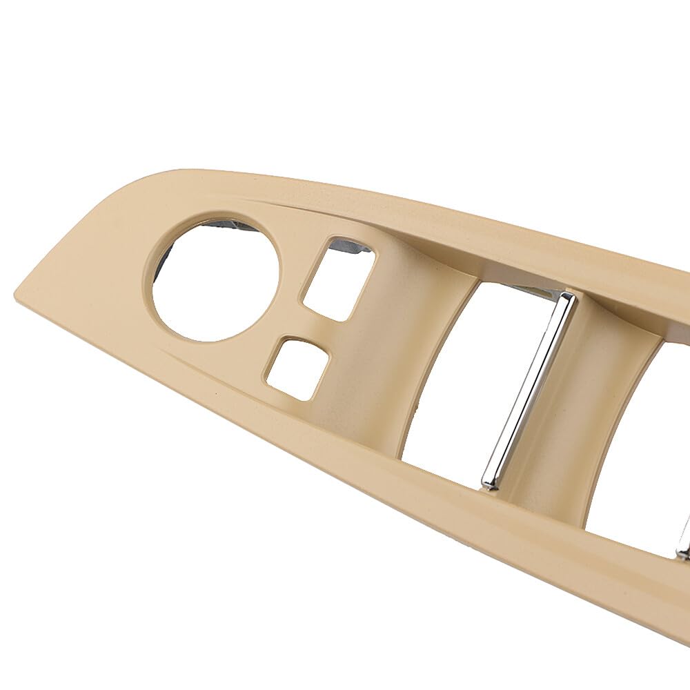 ya 5 8.10 Off-White Car Door Window Control Master Switch Panel Trim Bezel for BMW F10