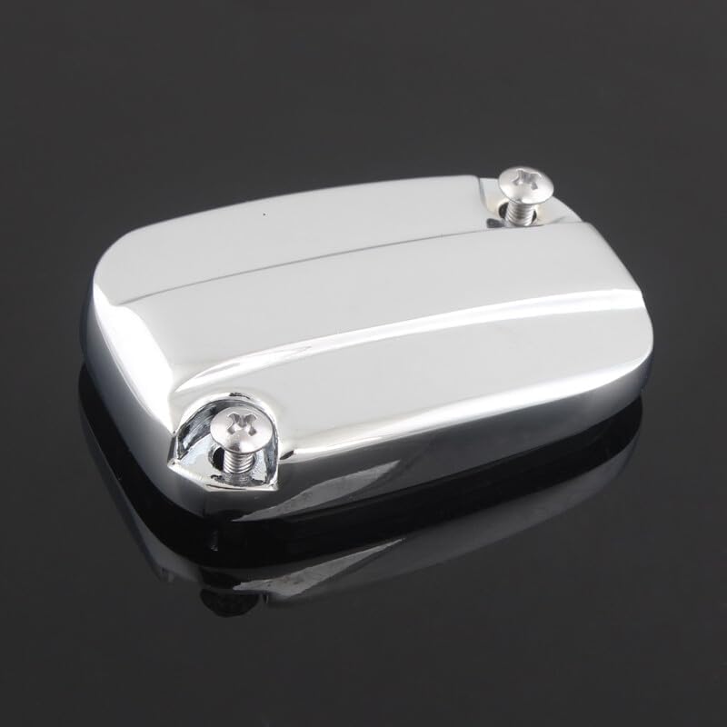 ya 13 9.15 baidi Chrome Aluminum Front Brake Fluid Reservoir Cap for Harley Electra Glide 2007-15