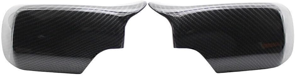 ya 11 9.14 baidiCarbon Fiber Rear View Mirror Cover Shell Fit for BMW E46 4 Door 3 Series 1998-2005