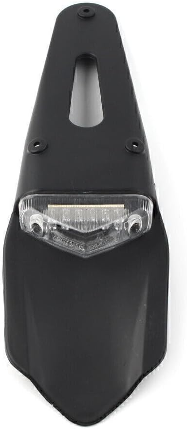 ya 10 9.16 zhengce Universal Motorcycle Clear Lens Rear Tail Light Dirt Bike Fender LED Off-Ro