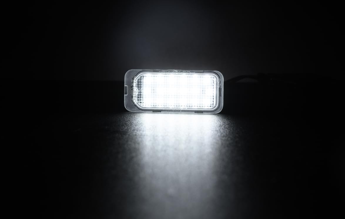 ya 14 9.20 zhengce 2x 6000K White LED Number License Plate Lamp for d Fiesta S C-MAX Kuga Mond-1