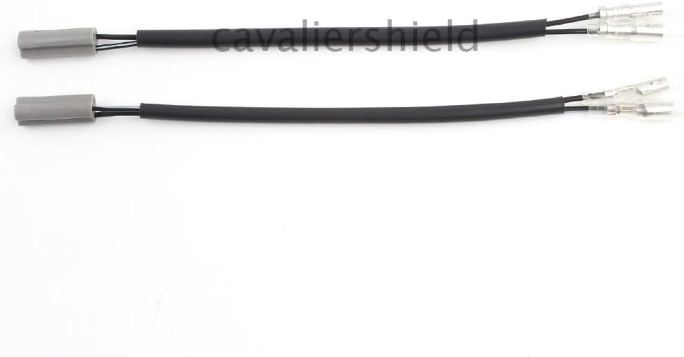 ya 13 9.15 baidi Black Turn Signal Indicator Light Wire Adapter Plugs for Yamaha YZF600 R6 YZF-R6