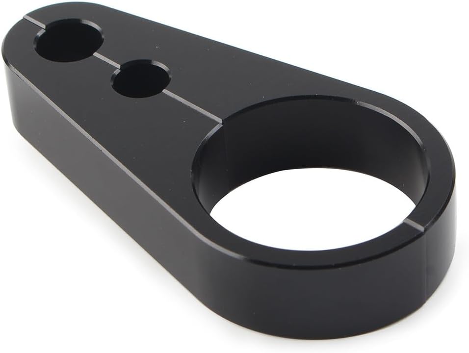 ya 11 9.14 baidiMotorcycle Brake Clutch Cable Wire Clamp Clip fit Harley 1-1/4 Handlebar