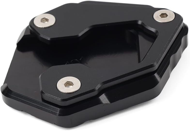 ya 5 8.24 baidi Side Stand Enlarge KickstandExtensionPad for Yamaha MT-09 Tracer9 GT 21-23 Black