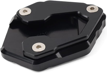 ya 5 8.24 baidi Side Stand Enlarge KickstandExtensionPad for Yamaha MT-09 Tracer9 GT 21-23 Black