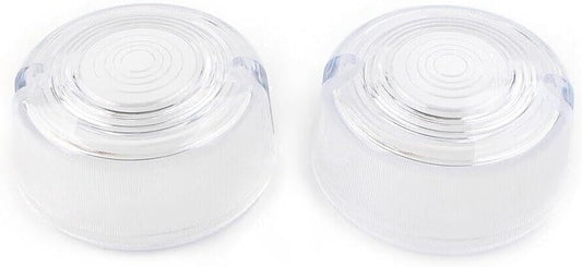 ya 15 10.19 zhengce for Harley Dyna FXD FXR Sportster XLH 883 1200 FXST 2x Turn Signal Lens Cov