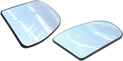ya 11 9.14 baidiWide Angle Heated Door Mirror Glass Blue for for Benz C E Class W203 W211 C230 E320