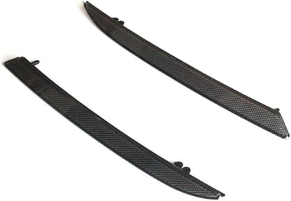 ya 13 9.15 baidi 2*Black Smoked Lens Rear Bumper Reflector Lenses For for Ford for for Mustang 2018-2022