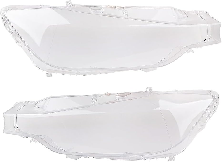 ya 4 8.10 One pair of headlight lens covers transparent for BMW F30 2013-2015 Transparent headlight cover 