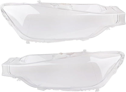 ya 4 8.10 One pair of headlight lens covers transparent for BMW F30 2013-2015 Transparent headlight cover 