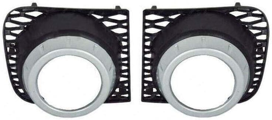 ya 4 8.8 Left and right front bumper fog lamp protective cover chrome decoration suitable for Range Rover L322 2010-12