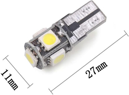 ya 13 9.15 baidi 23pcs White LED Panel Car Reading Map Bulb Light Dome Festoon Kit
