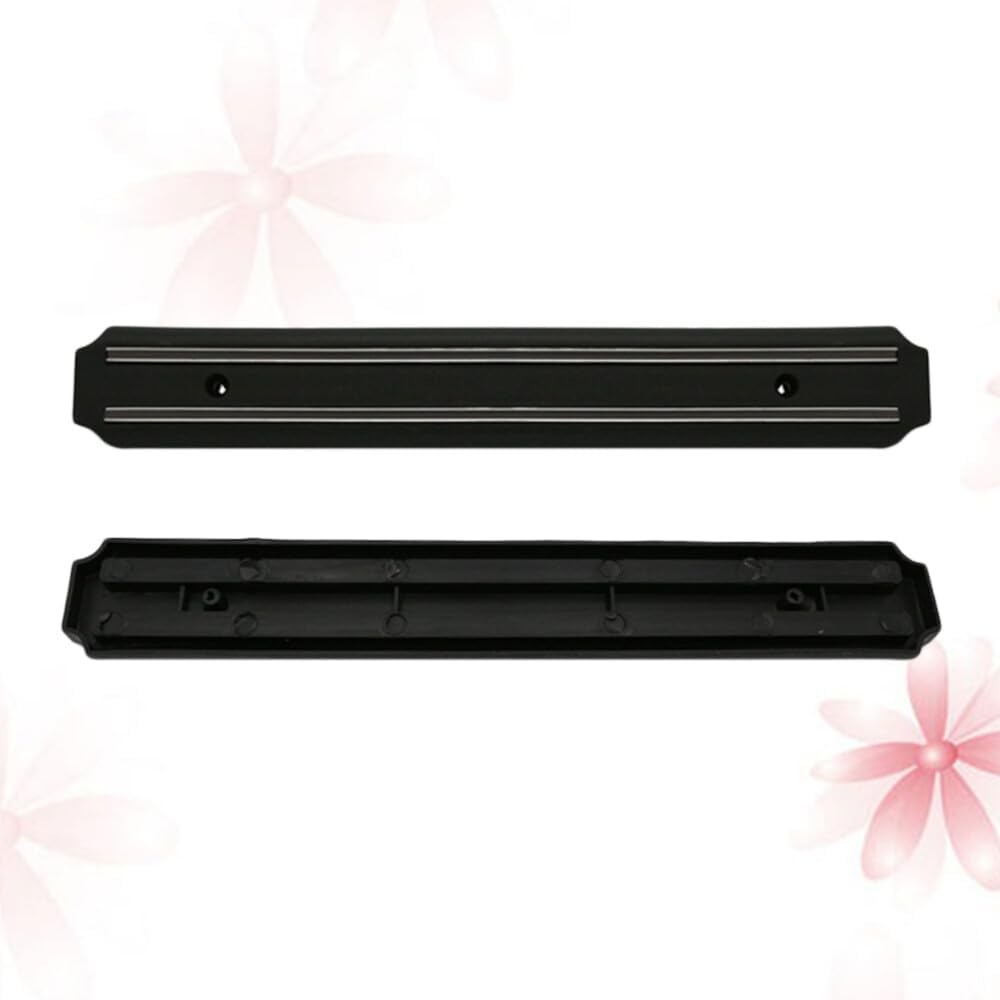 ya 26 10.21 baidi Powerful Magnetic Strip Kitchen Tools Holder (50CM Black) Holder