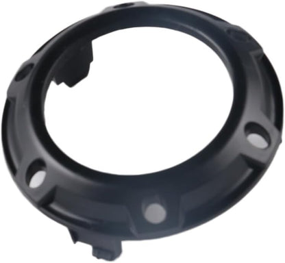 ya 9 10.24 Front Fog Light Lamp Cover Frame for 2007-2009 for Mitsubishi for Outlander L/R Black