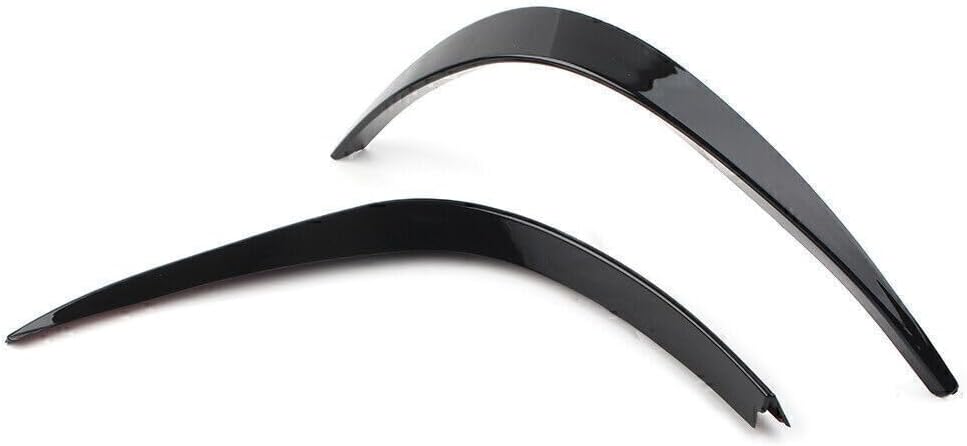 ya 2 8.15 2x Front Bumper Splitter Spoiler Canard Fit for Mercedes-benz A-Class A260 Black