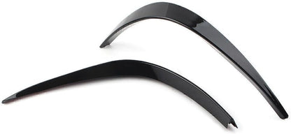 ya 2 8.15 2x Front Bumper Splitter Spoiler Canard Fit for Mercedes-benz A-Class A260 Black