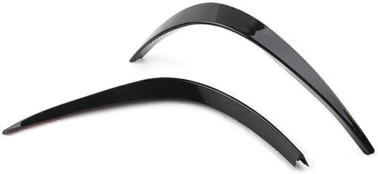 ya 2 8.15 2x Front Bumper Splitter Spoiler Canard Fit for Mercedes-benz A-Class A260 Black