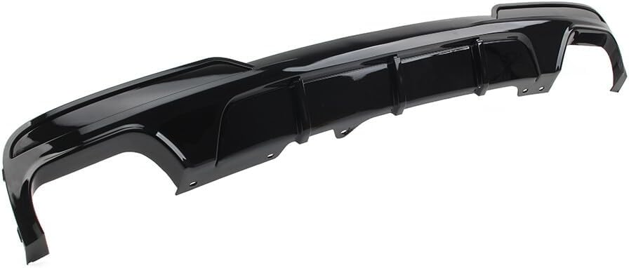 ya 2 8.15 Rear Bumper Diffuser s Lip for BMW 5 Series F10 M Sport 2011-16 Black