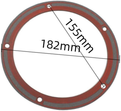 ya 2 8.15 3-piece set of 5-hole Derby protective sleeve washers suitable for Harley Twin Cam Softail Dyna 1999-2016