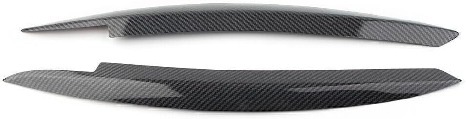 ya 4 8.10 Carbon Fiber Headlight Cover Eyelid Eyebrow Lid Brow for VW for Golf VI MK6 2008-13