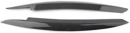 ya 4 8.10 Carbon Fiber Headlight Cover Eyelid Eyebrow Lid Brow for VW for Golf VI MK6 2008-13