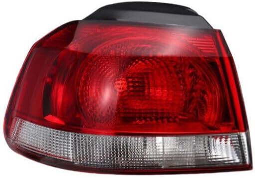 ya 4 8.14 Right for VW for Golf MK6 2009-2013 Hatchback Outer Tail Light Brake Light 