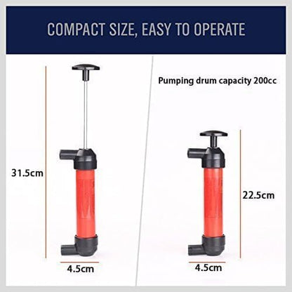 ya 28 10.13 zhengce Siphon Fluid Extractor Pump Manual Suction Oil Fuel Disel Transmission Tra