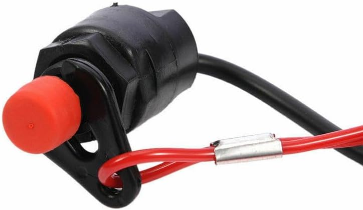ya 2 8.15 Universal Boat Outboard Engine Motor Kill Stop Switch With Safety Tether Lanyard