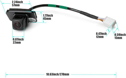 ya 4 8.8.2 for Honda for Accord 2.4 3.5 2016 2017 Rear View Backup Parking Camera 39530-T2A-A31