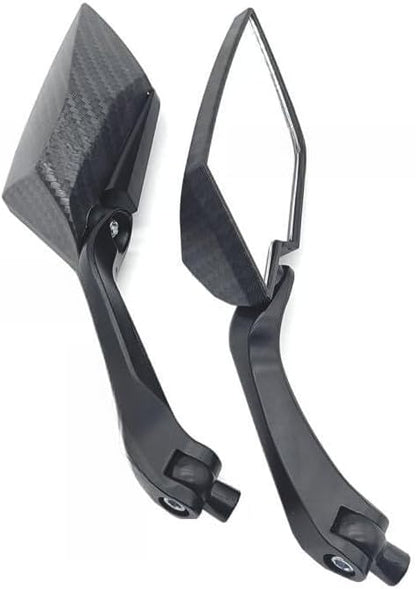 ya 13 9.15 baidi 2X 8mm/10mm Universal Carbon Motorcycle Motorbike Rearview Rear View Side Mirror