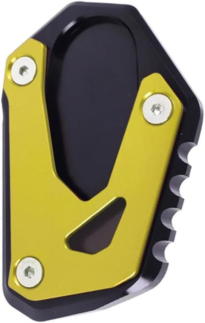 ya 2 8.15 Side Stand Enlarge Kickstand Pad Gold for Suzuki GSX8S GSX-8S GSX 8S 2023
