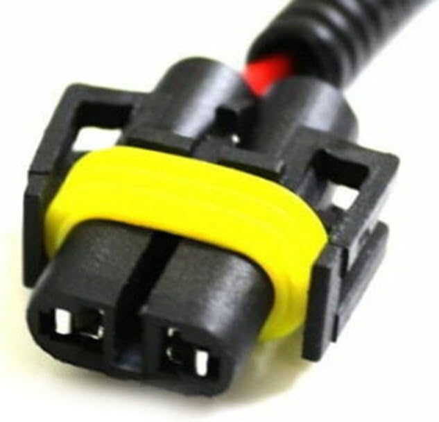 ya 13 9.15 baidi Foglight Headlight Bulb Extension Wire Harness Socket Connector For Car