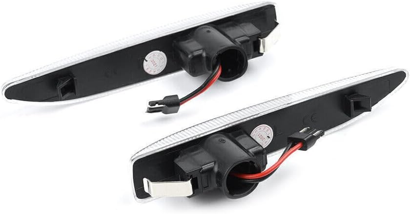 ya 9 10.24 For 2002-08 for BMW E65 E66 745i 750i 760i LED Front Side Marker Light Clea