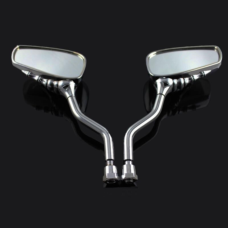 ya 6 8.14 Motorcycle Rearview Mirror 8mm Screw Thread Bicycle Suitable for Cruiser, Mope, Scooter 