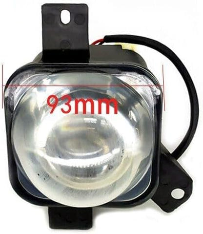 ya 2 8.15 A pair of front bumper fog car lights, driving lights, headlights suitable for VW GOL