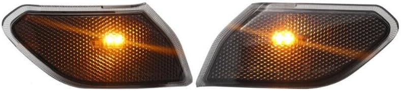 ya 2 8.15 A pair of turn signal LED headlights and smoke lights suitable for Jeep Wrangler JL 2018-2021