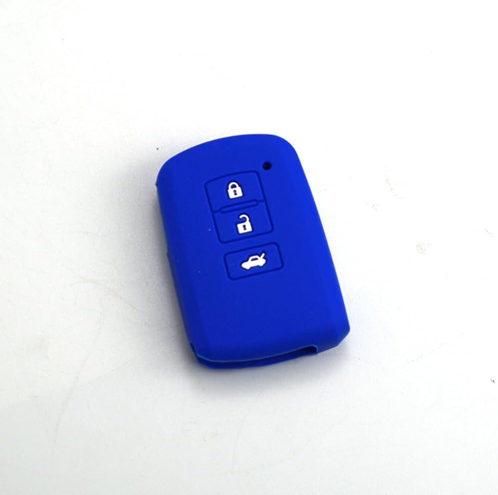 ya 5 8.24 baidi Silicone Key Shell Case Cover 3 Buttons for TOYOTA for Camry for Smart Remote Key