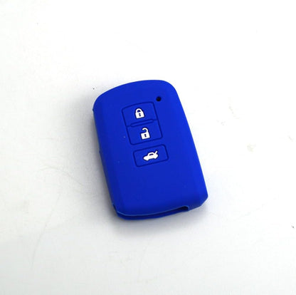 ya 5 8.24 baidi Silicone Key Shell Case Cover 3 Buttons for TOYOTA for Camry for Smart Remote Key