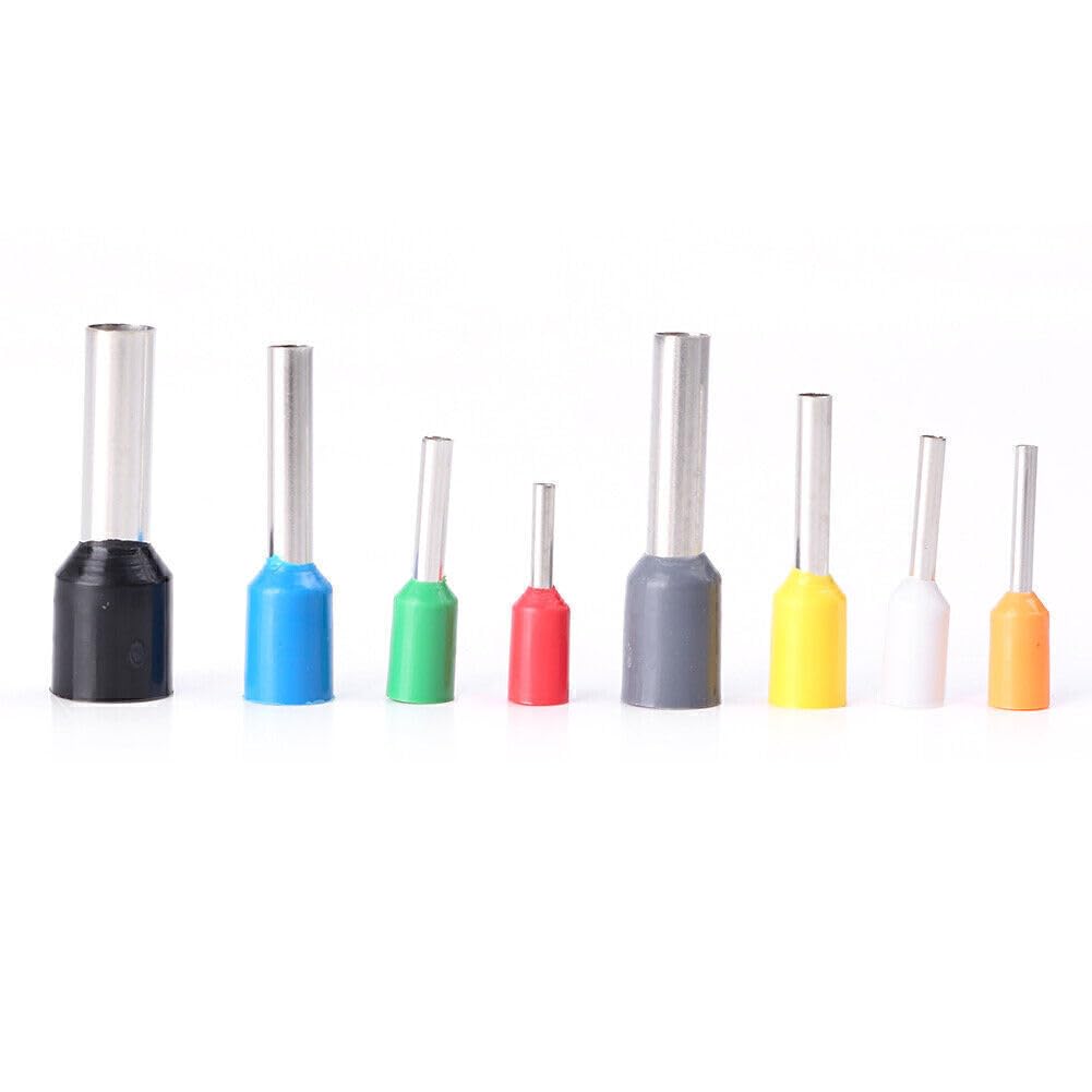 ya 16 10.20 baidi 400x Multicolour Wire Ferrule Copper Crimp Connector Pin Cord End Term l Kit