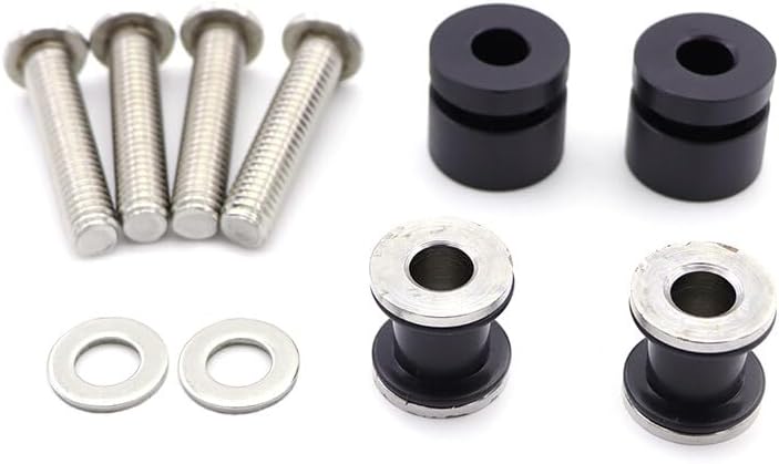 ya 6 8.14 Detachable Backrest Sissy Bar Docking Hardware Kit for Harley Breakout 2013-2017
