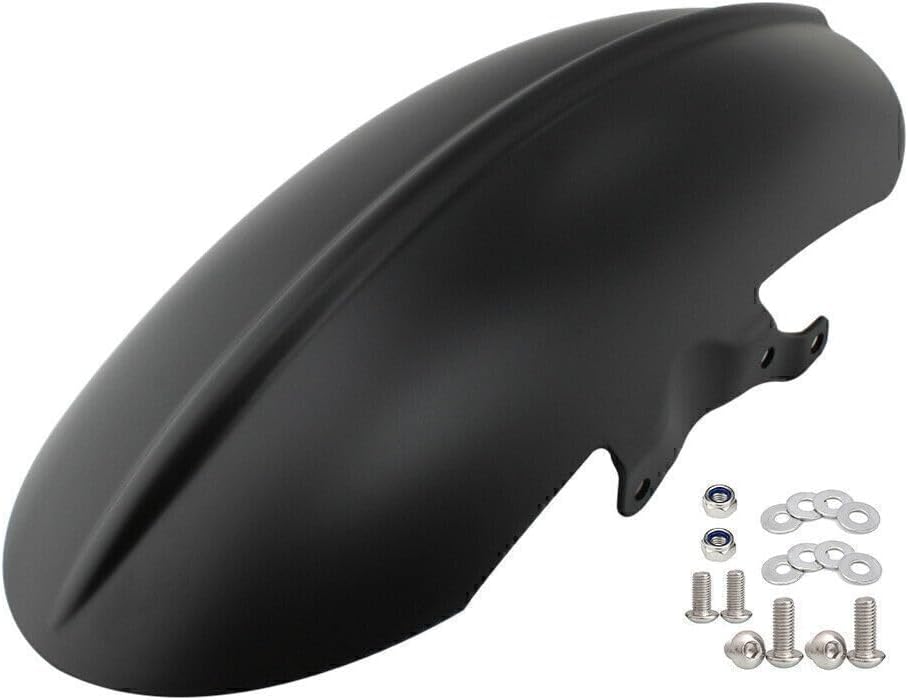 ya 4 8.10 Matte Balck Short Front Mudguard Fender Guard for Bobber Speedmaster