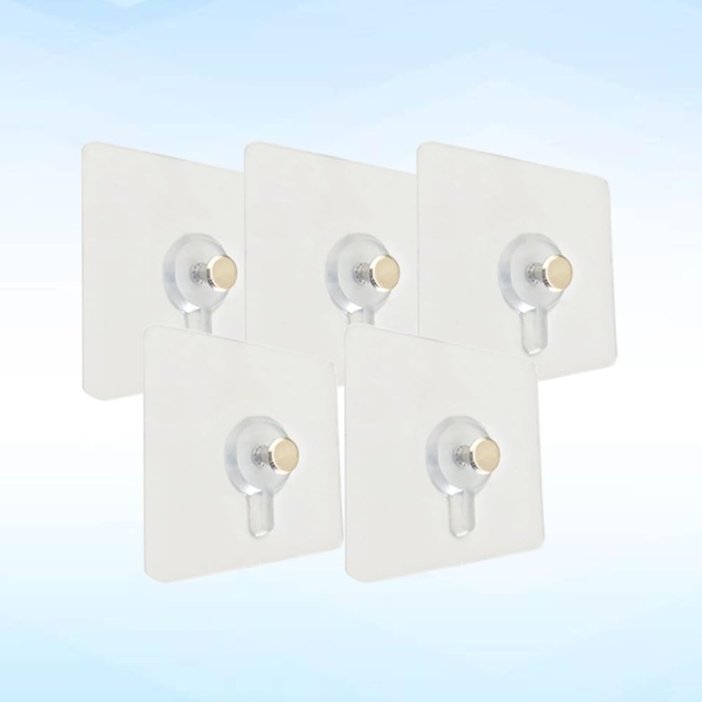 ya 26 10.21 baidi 10 Pcs No Trace Nail Non-Trace Picture Hanger Photo Hanging Kit Traceless Hooks-2