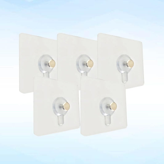 ya 26 10.21 baidi 10 Pcs No Trace Nail Non-Trace Picture Hanger Photo Hanging Kit Traceless Hooks-2