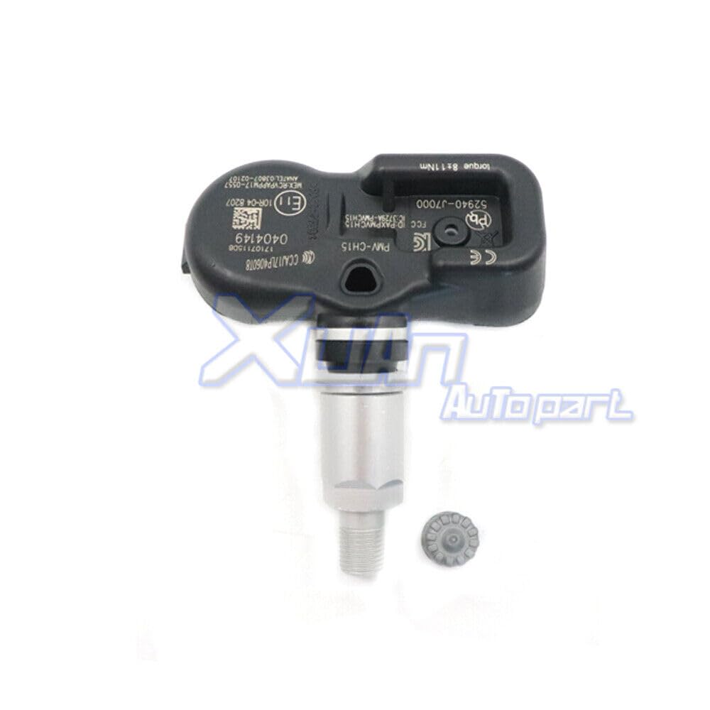 ya 2 8.15 4X TIRE Pressure Sensor TPMS 52940-J7000 PMV-CH15 for Kia K3 Forte 19-20 433MHz