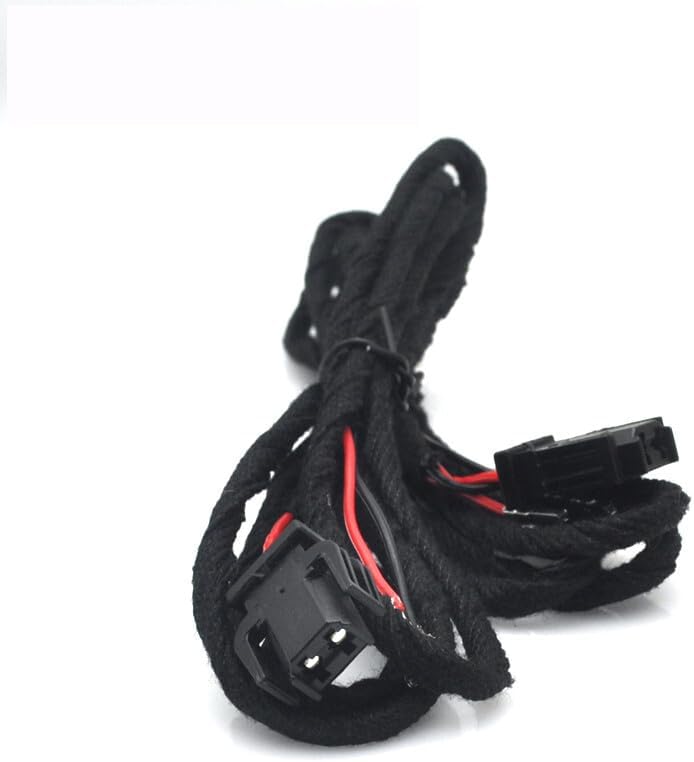 ya 5 8.10 2x Retrofit Door waring light Cable harness for Audi A4 B8 A6 A3 8p 8v q7 A7 q7