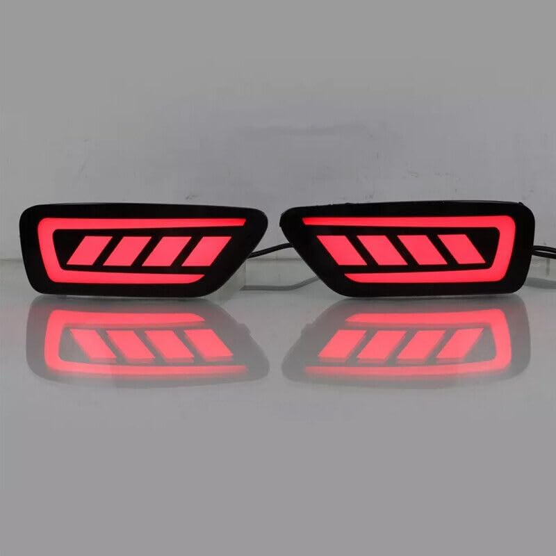 ya 2 8.15 2 pieces of red LED rear bumper reflector lights suitable for Jeep WK2 Grand Cherokee