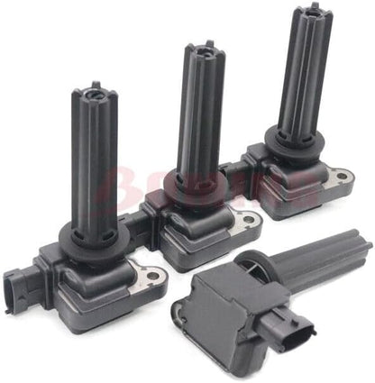 ya 4 8.24 baidi 4 Pieces New Ignition Coil H6T60271 for Saab 9-3 9-3X 2.0 UF526 UF-526 12787707